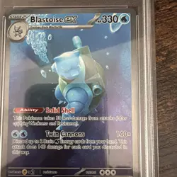2023 POKEMON MEW EN-151 SPECIAL ILLUSTRATION RARE #200 BLASTOISE EX PSA 10 - Image 5