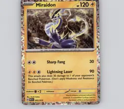 Miraidon 003/015 Holo P McDonald's Promos 2024 NM Pokemon - Image 1