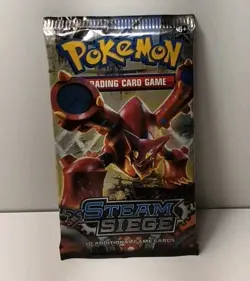 (4) Pokemon XY Steam Siege Booster Packs - Full Art Set - New Sealed - Image 3