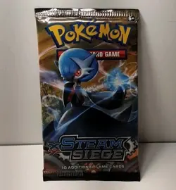(4) Pokemon XY Steam Siege Booster Packs - Full Art Set - New Sealed - Image 4