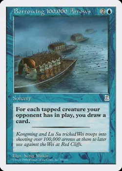 Borrowing 100,000 Arrows [Portal Three Kingdoms] Magic MTG - Image 1