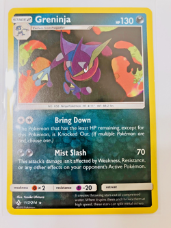 Greninja 117/214 Holo Rare Unbroken Bonds Pokemon - Image 1