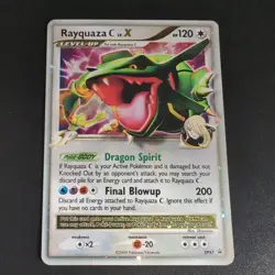Rayquaza C LV.X DP47 Diamond and Pearl Promo Holo Pokemon TCG LP - Image 1