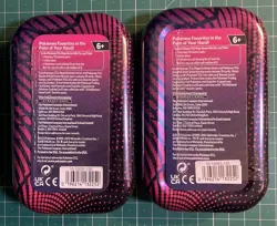 Sealed Pokemon TCG Mega Evolution Mega Heroes Mini Tins Set Of 5 - Image 2