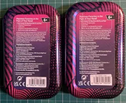 Sealed Pokemon TCG Mega Evolution Mega Heroes Mini Tins Set Of 5 - Image 3