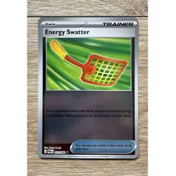 Pokemon Energy Swatter 073/088 - ME03: Perfect Order Uncommon Reverse Holo NM - Image 1