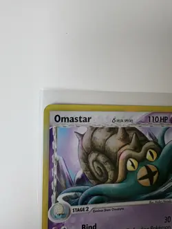 Pokemon TCG Omastar 13/110 Rare Delta Species Holo HP - Image 3