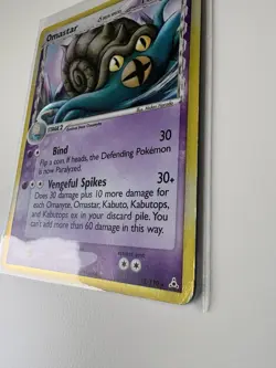 Pokemon TCG Omastar 13/110 Rare Delta Species Holo HP - Image 5