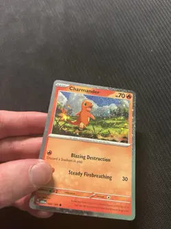 Pokemon TCG Charmander 004/165 Cosmos Holo! NM Condition! See Description! - Image 3