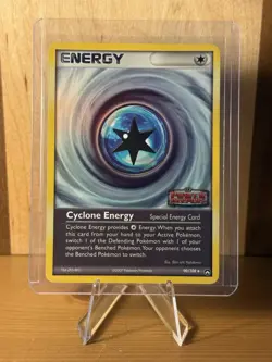 Pokemon TCG Cyclone Energy 90/108 Power Keepers Holo STAMPED! - Image 2
