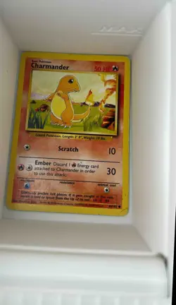 1999 Pokemon Unlimited Charmander #46/102 Common - Image 1
