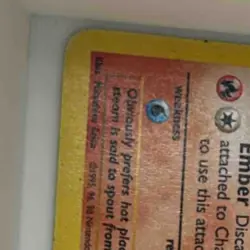 1999 Pokemon Unlimited Charmander #46/102 Common - Image 3