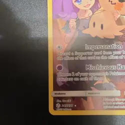 The Pokemon Company Pokemon TCG Mimikyu 245/236 Secret Rare Holo English 70 HP - Image 2