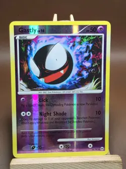 HP Gastly 36/99 Uncommon Arceus Pokemon Reverse Holo - Image 1