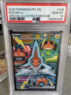 Pokemon Phantasmal Flames Rotom SIR 126/94 PSA 10! - Image 1