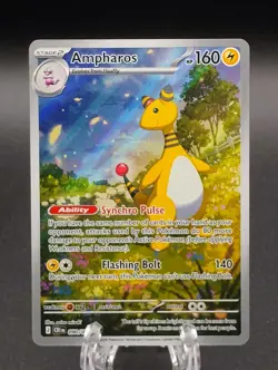 Ampharos 090/086 Illustration Rare Pokemon TCG: Chaos Rising - English - Image 2