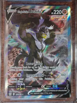 2021 Pokemon Urshifu V Alt Art 151/163 CGC 10 (9.5 Blue Label) Gem Mint - Image 3