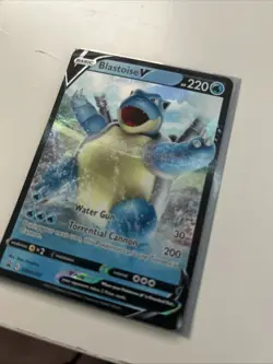 Blastoise V SWSH101 Black Star Promo Pokemon Sword & Shield Ultra Rare - Image 1