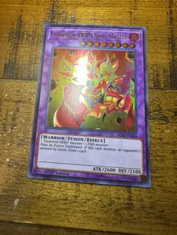 Elemental HERO Nova Master BLLR-EN056 1st Edition Ultra Rare LP + BONUS - Image 1