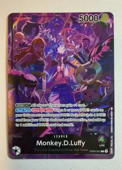 One Piece TCG | Monkey.D.Luffy | English 2nd Anniversary | Leader OP09-061 NM - Image 1