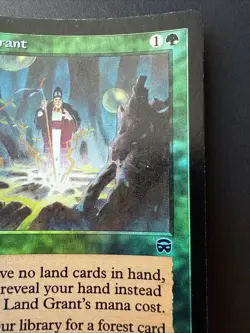 Land Grant 255/350 Mercadian Masques - Vintage Magic the Gathering 1999 - Image 3