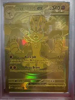 Mega Lucario EX Hyper Rare Mega Evolutions Card 188/132 - Image 4