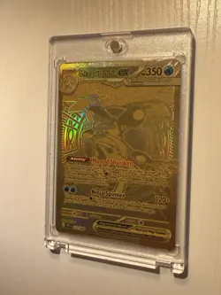 Pokemon Mega Greninja EX Full Art Holo CRI 122/086 350 HP Trading Card - Image 3