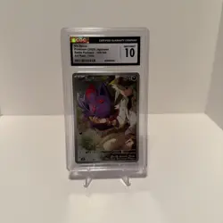 CGC 10 N's Zorua sv9 Battle Partners 108/100 Pokemon Card Japanese Gem Mint - Image 1