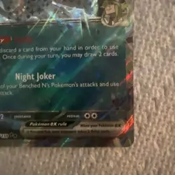 N's Zoroark ex 098/159 Prize Pack Series Cards Holo - Image 4