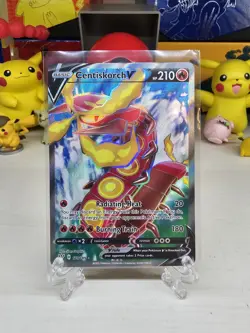 Centiskorch V 179/189 Darkness Ablaze Full Art Pokemon Card NM - Image 1