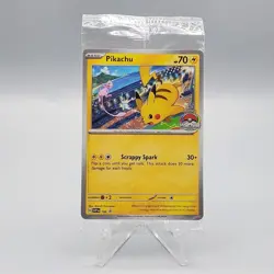 2024 Pokemon World Championships Promo Pikachu Card Sealed Black Star Promo - Image 1