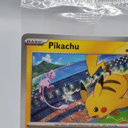 2024 Pokemon World Championships Promo Pikachu Card Sealed Black Star Promo - Image 2