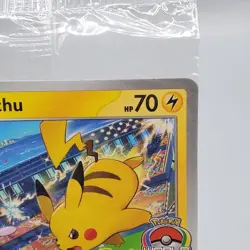 2024 Pokemon World Championships Promo Pikachu Card Sealed Black Star Promo - Image 3