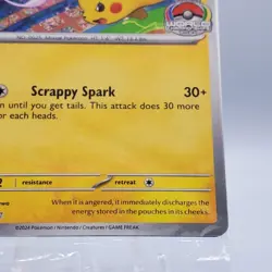 2024 Pokemon World Championships Promo Pikachu Card Sealed Black Star Promo - Image 5