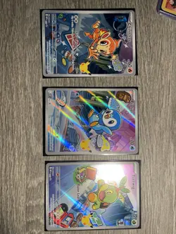 Pokemon TCG Holo Card Lot Chimchar Piplup Turtwig 009/025 007/025 008/025 - Image 2