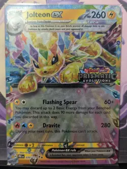 Jolteon ex - (Prismatic Evolutions Stamp) 030/131 Miscellaneous Cards & Products - Image 1