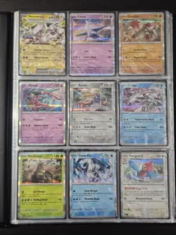 Pokemon Paradox Rift Ultra Pro 9-Pocket Binder Roaring Moon 76 Cards English NM - Image 2