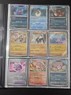 Pokemon Paradox Rift Ultra Pro 9-Pocket Binder Roaring Moon 76 Cards English NM - Image 3