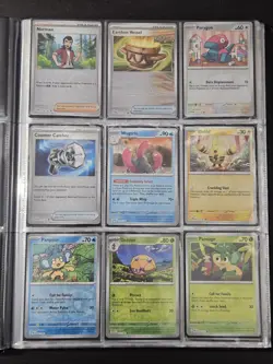 Pokemon Paradox Rift Ultra Pro 9-Pocket Binder Roaring Moon 76 Cards English NM - Image 4