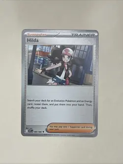 Hilda Trainer White Flare Pokemon TCG Card 084/086 - Image 1