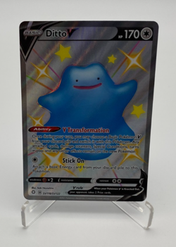 Pokemon Trading Card Game TCG Shining Fates Ditto V SV118/SV122 - Image 1