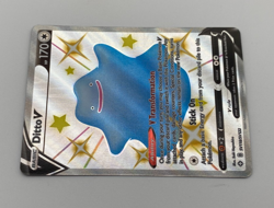 Pokemon Trading Card Game TCG Shining Fates Ditto V SV118/SV122 - Image 3