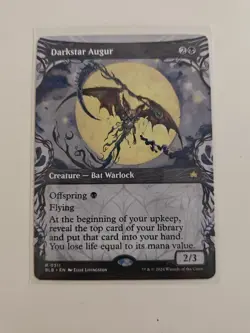 Darkstar Augur (Showcase) Bloomburrow Regular - Image 1