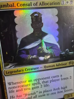 Kambal, Consul of Allocation FOIL Rare Kaladesh Foil MT/NM!! - Image 2