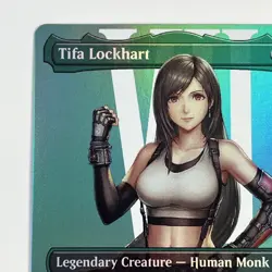 MTG Borderless Foil Singles Final Fantasy Tifa Lockhart R 0391 - Image 2