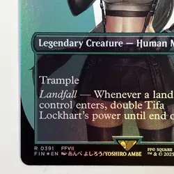 MTG Borderless Foil Singles Final Fantasy Tifa Lockhart R 0391 - Image 4