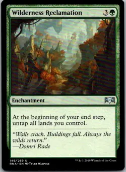 Wilderness Reclamation U Ravnica Allegiance 149 NM - Image 1