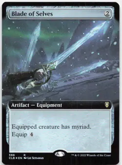 Blade of Selves (Extended Art) *Foil* CLB 596 NM-LP - Image 1