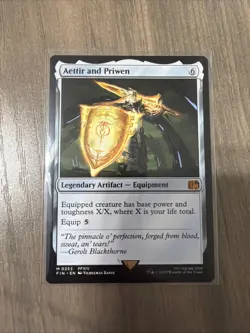 MTG Aettir and Priwen Final Fantasy Regular - Image 1