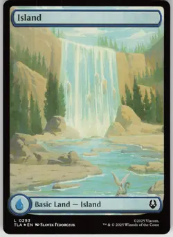 MTG Island Foil NM Avatar: The Last Airbender Magic 293 - Image 1